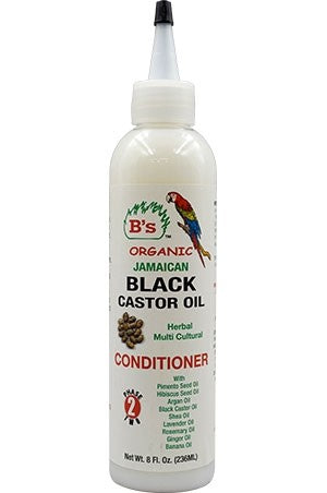 B's Organic Jamaican Black Castor Oil Herbal Conditioner 8oz