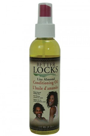 Better Locks Lite Almond Conditioning Oil 6oz