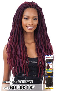 Freetress Bo Loc 18",  Synthetic Braids