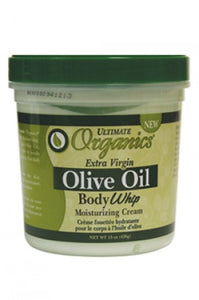 Ultimate Organics Olive Oil Body Whip Moist. Cream 15oz
