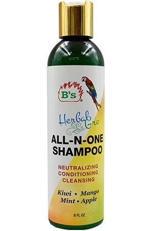 B's Herbal Gro All-In-One Shampoo 8oz