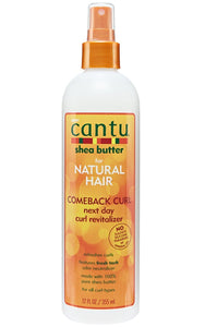 Cantu Natural Hair Comeback Curl Next Day Curl Revitalizer 12oz