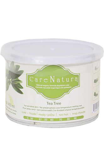 Natural Organic Depilatory Wax [Tea Tree] 14oz