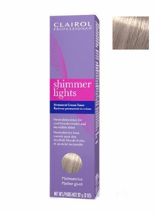 SHIMMER LIGHTS Permanent Cream Toner (2oz) - Platinum Ice