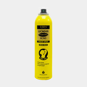 EBIN WONDER PONYTAIL BOND FREEZE SPRAY MEGA HOLD 8OZ/ 245ML