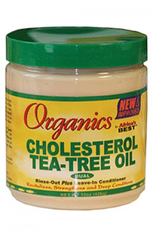 Organics Cholesterol Tea-Tree Oil 15oz