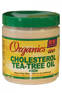 Organics Cholesterol Tea-Tree Oil 15oz