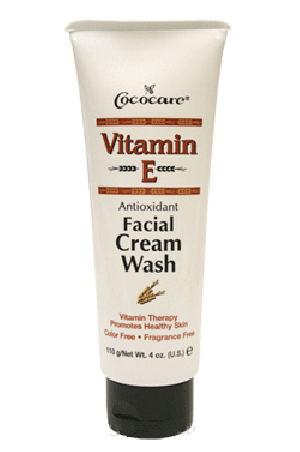 Cococare: Vitamin E Facial Cream Wash 4oz