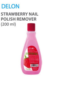 Delon Strawberry Nail Polish Remover 200ml