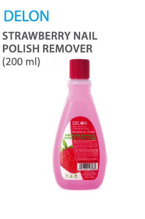 Delon Strawberry Nail Polish Remover 200ml