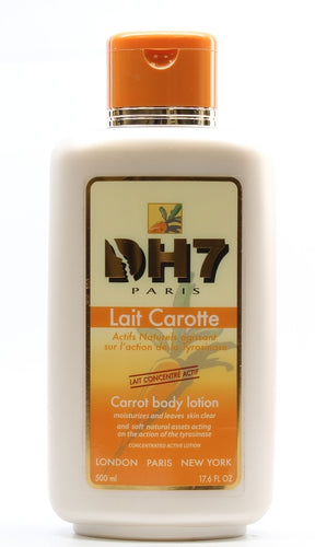 DH7 Carrot Milk Moisturizing Lotion 16.9 oz/500ml