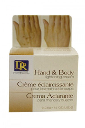 D&R Hand & Body Lightening Cream 1.5oz