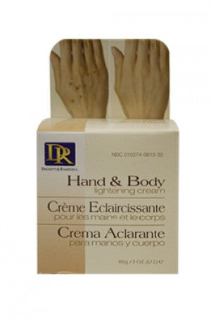 D&R Hand&Body Lightening Cream 3oz