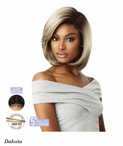 Lace Front Wig Dakota, Synthetic Hair Wig