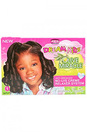 Dream Kids Olive Miracle Anti-Breakage No-Lye Relaxer-Reg