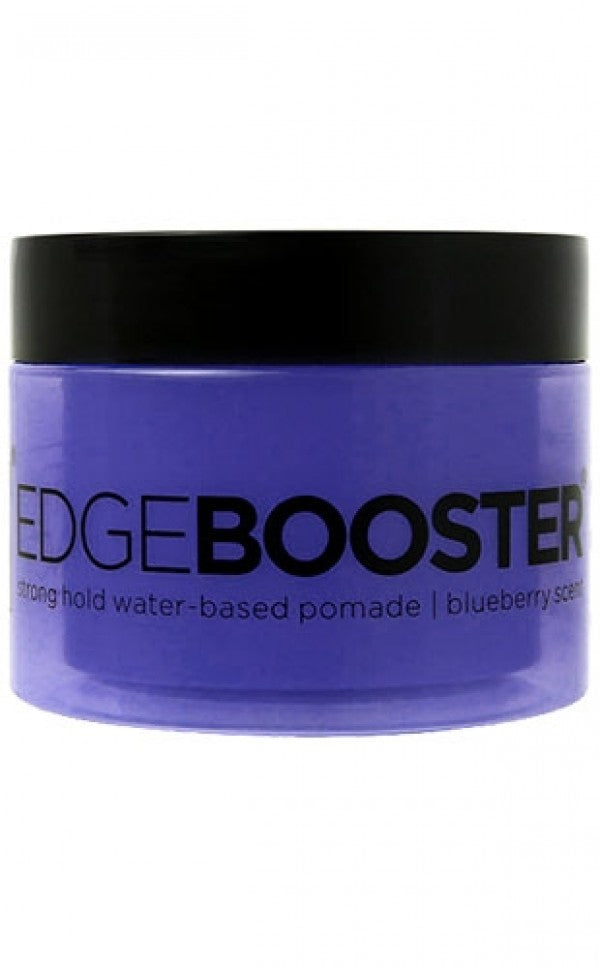 Edge Booster Strong Hold Water-Based Pomade S/Hold-Blueberry 3.38oz
