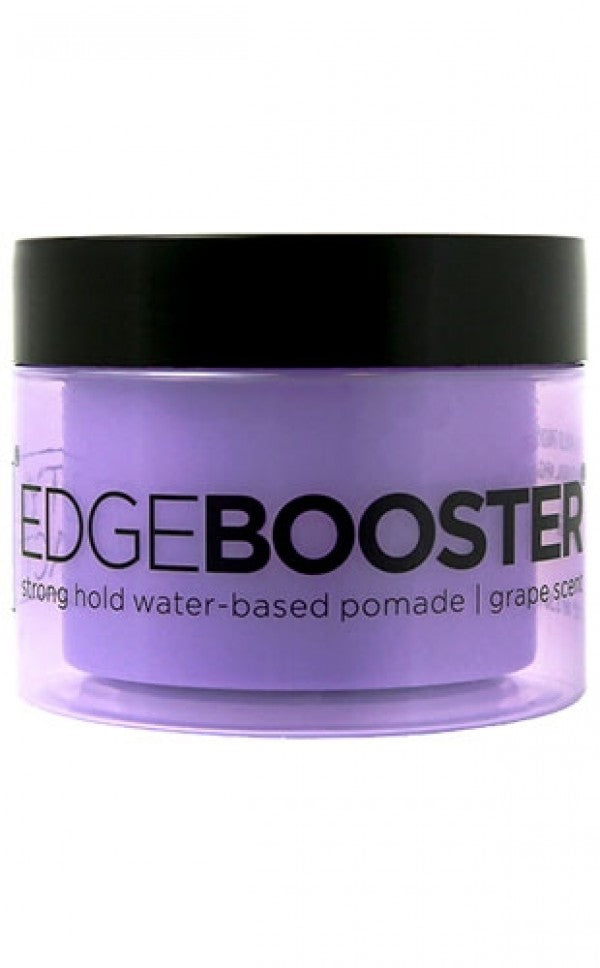 Edge Booster Strong Hold Water-Based Pomade S/Hold-Grape 3.38oz