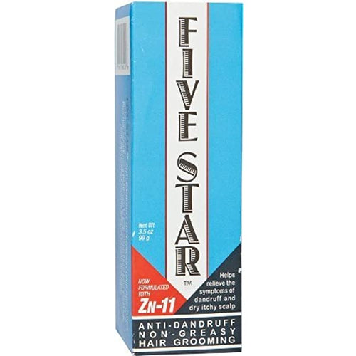 Sulfur 8 Five Star Anti Dandruff Non Greasy Hair Grooming, 3.5 Ounce