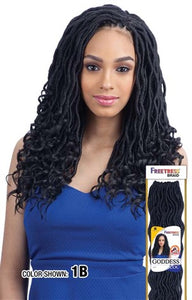 Freetress Goddess Loc 14",  Synthetic Braids