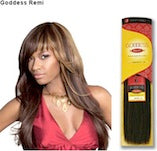 Goddess Remy Natural Yaki Wvg 14", Human Hair Extensions