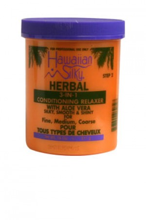 Hawaiian Silky Herbal 3-in-1 Relaxer Jar 18oz