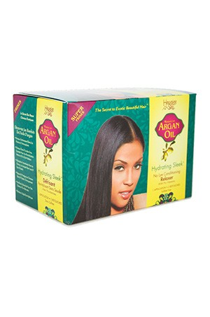 Hawaiian Silky Argan Oil No-Lye Relaxer-Super 1app