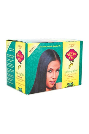 Hawaiian Silky Argan Oil No-Lye Relaxer-Reg 1app