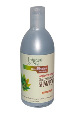 Hawaiian Silky 14-in-1 Charcola Activated Shampoo 12oz