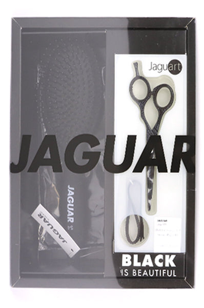 Jaguar Black Paradise Scissors 5.5 inch(14cm) w/Free Brush, Scissors