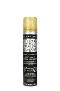 Jerome Russell Hair & Body Glitter #Gold (2.2oz)