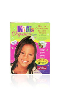 Organics Kid's Relaxer System-Value Pk Coarse