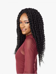 Lulutress 2x chunky passion twist 18″, Crochet Braid