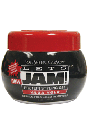 Let's Jam Protein Styling Gel Mega Hold 9oz