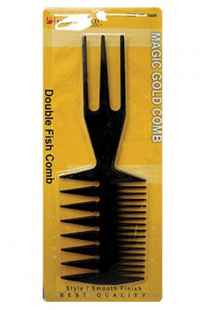 Magic Gold Double Fish Comb