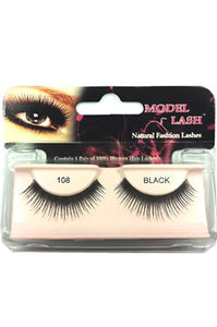 Model Lash Natural Remy Hair Fashion Lashes Black #108