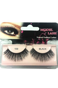 Model Lash Natural Remy Hair Fashion Lashes Black #109