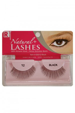 I-Lashes 100% Human Hair Eyelashes  #12 Black