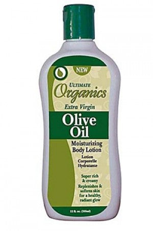 Ultimate Organics Olive Oil Moisturizing Lotion 12oz