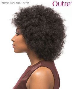 VELVET WIG Afro, Full Human Hair Wig