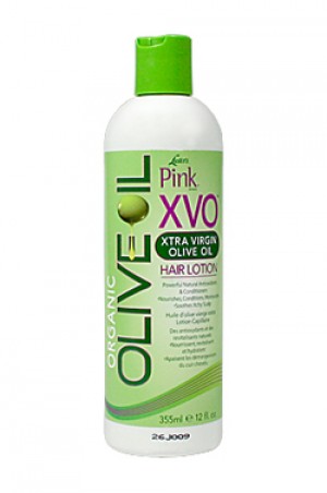 Pink XVO Olive Oil Hair Lotion 12oz