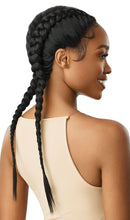 LACEFRONT SWISSX LOLA BLOW OUT STRAIGHT, Braided Wig