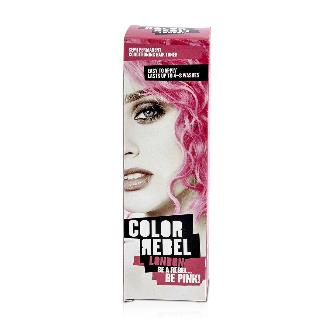 COLOR REBEL LONDON Semi Permanent Hair Toner (100ml) - Pink
