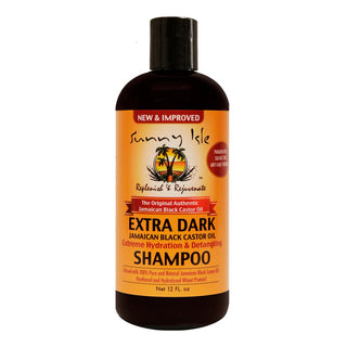 SUNNY ISLE Jamaican Black Castor Oil Shampoo [Extra Dark] 12oz