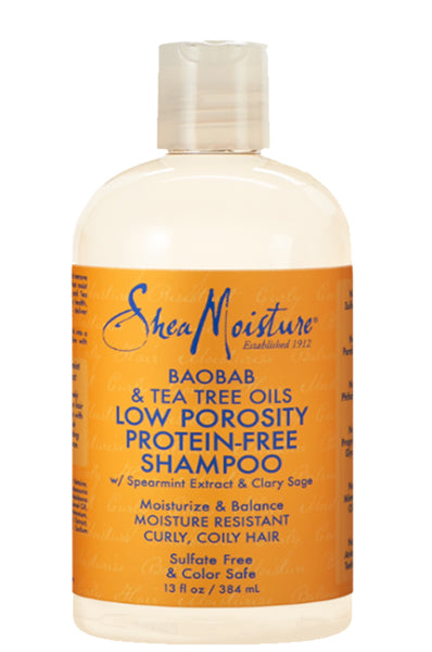 Shea Moisture Baobab&Tea Tree Low Porosity Shampoo 13oz