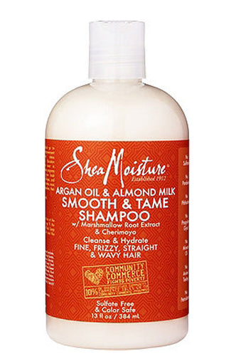 Shea Moisture Argan Oil & Almond Milk Smooth & Tame Shampoo 13oz