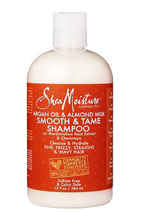 Shea Moisture Argan Oil & Almond Milk Smooth & Tame Shampoo 13oz
