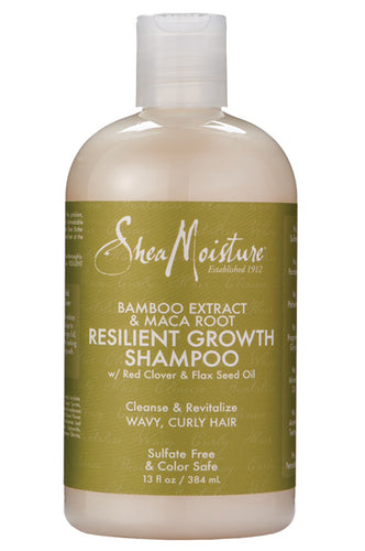 Shea Moisture Bamboo & Maca Root Shampoo 13oz