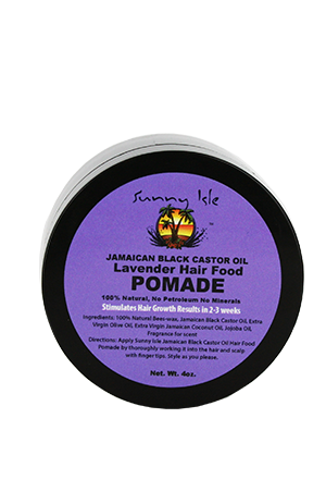 Sunny Isle Jamaican BCO Hair Pomade Lavender 4oz