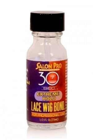 Salon Pro 30 Sec Lace Wig Bond Extreme Hold 0.5oz