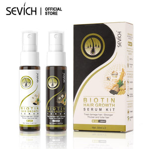 SEVICH Hair Growth Spray Biotin Anti-hair Loss Set 60ml